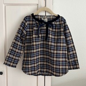 Dreamers Collection | designer made in Italy plaid blouse top
